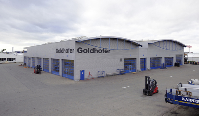 Goldhofer AG Produktionshalle