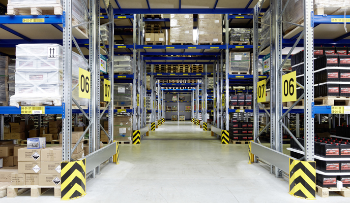Lagerhalle / Produktionshalle mit 4045 qm - Bereich Industriebau